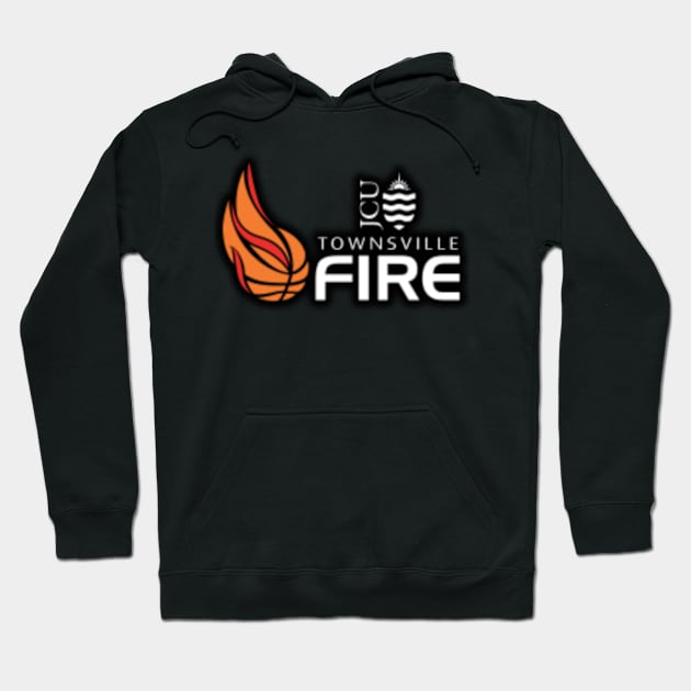 Townsville Fire Hoodie by zachbrayan